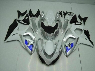 Argent Blanc Carénage GSXR 1000 K9 09-16