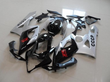Argent Noir Carénage GSXR 1000 K5 05-06