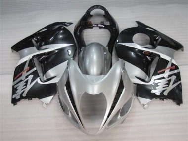 Argent Noir Carénage GSXR 1300 Hayabusa 96-07
