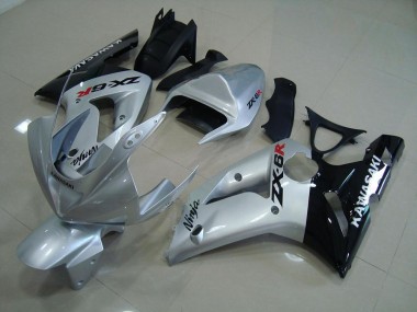 Argent Noir Carénage ZX6R 03-04