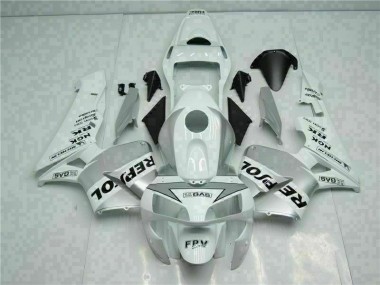 Blanc Argent Repsol Carénage CBR 600 RR 03-04