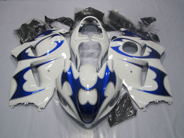 Blanc Bleu Carénage GSXR 1300 Hayabusa 96-07 Blanc Bleu Carénage GSXR 1300 Hayabusa 96-07