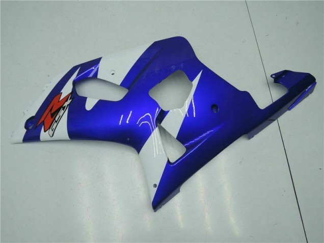 Blanc Bleu Carénage GSXR 600 / 750 K1 K2 K3 01-03 Blanc Bleu Carénage GSXR 600 / 750 K1 K2 K3 01-03