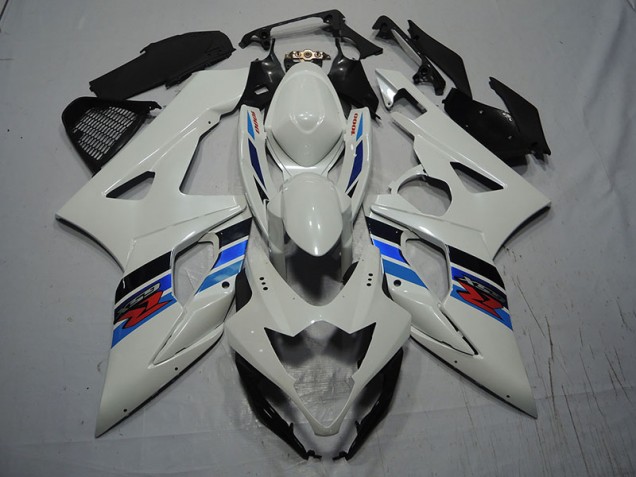 Blanc Bleu Carénages GSXR 1000 K7 07-08
