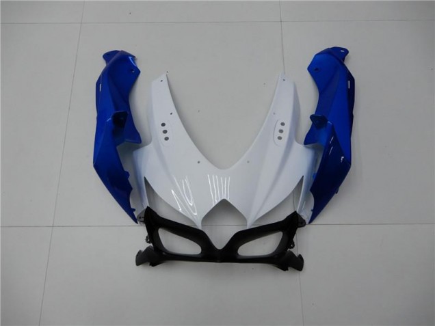 Blanc Bleu Carénages GSXR 600 / 750 K8 08-10 Blanc Bleu Carénages GSXR 600 / 750 K8 08-10