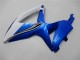 Blanc Bleu Carénages GSXR 600 / 750 K8 08-10 Blanc Bleu Carénages GSXR 600 / 750 K8 08-10