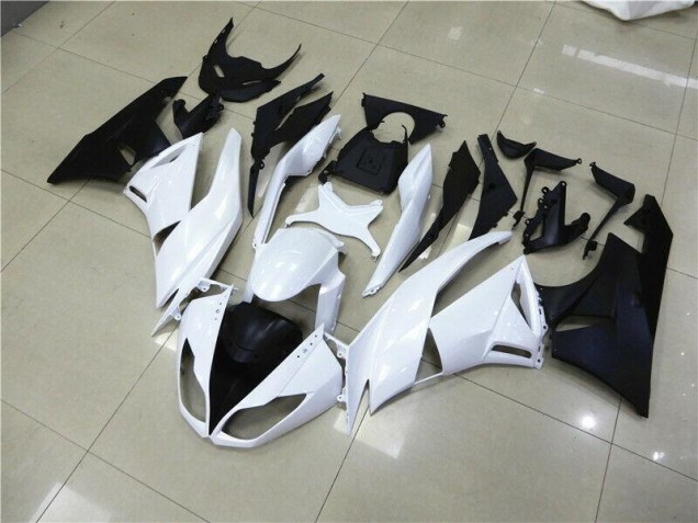 Blanc Carénage ZX6R 09-12 Blanc Carénage ZX6R 09-12