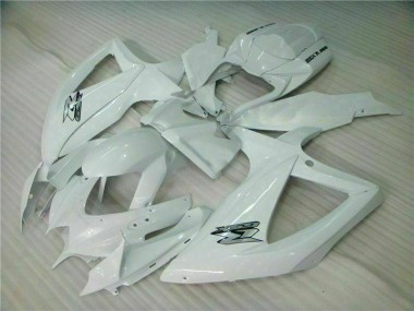 Blanc Carénages GSXR 600 / 750 K8 08-10