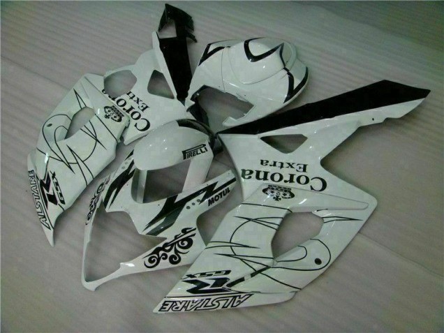 Blanc Carrosserie GSXR 1000 K5 05-06 Blanc Carrosserie GSXR 1000 K5 05-06