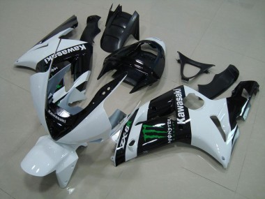 Blanc Monster Carénage ZX6R 03-04