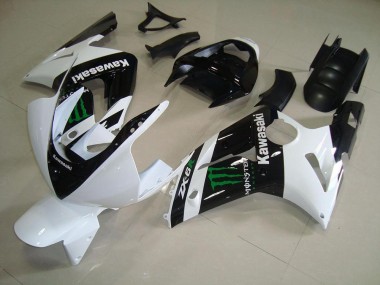 Blanc Monster Carénages ZX6R 03-04