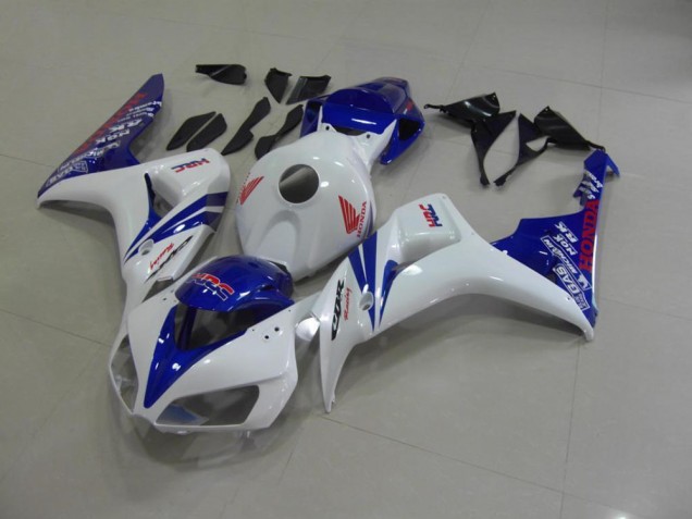 Blanc Nacré Bleu Carénage CBR 1000 RR 06-07 Blanc Nacré Bleu Carénage CBR 1000 RR 06-07