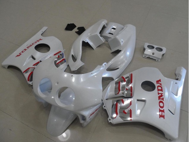 Blanc Nacré Rouge Carénage CBR 250 RR MC22 91-98 Blanc Nacré Rouge Carénage CBR 250 RR MC22 91-98