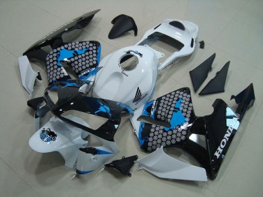 Blanc Noir Bleu Carénage CBR 600 RR 03-04