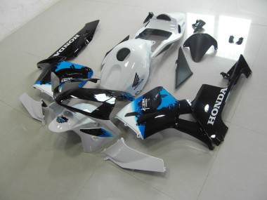 Blanc Noir Bleu Carénages CBR 600 RR 03-04