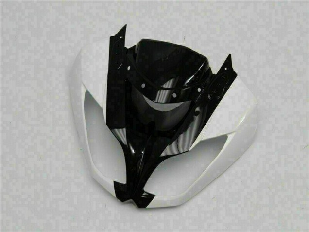 Blanc Noir Carénage ZX6R 09-12 Blanc Noir Carénage ZX6R 09-12