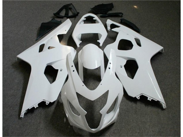 Blanc Noir Carénages GSXR 600 / 750 K4 04-05 Blanc Noir Carénages GSXR 600 / 750 K4 04-05
