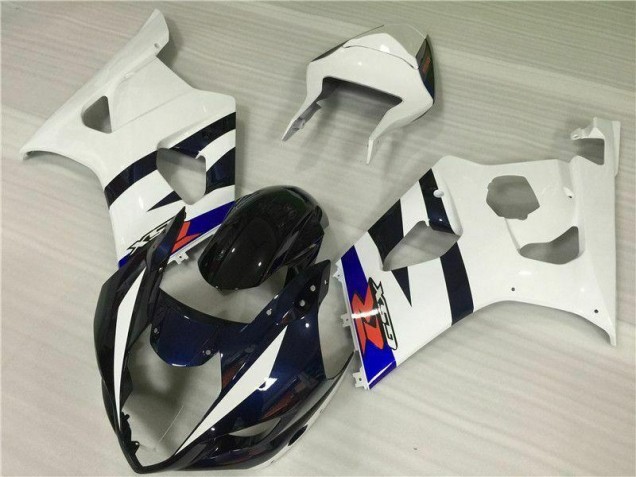 Blanc Noir Kit Carénages GSXR 1000 K3 03-04 Blanc Noir Kit Carénages GSXR 1000 K3 03-04