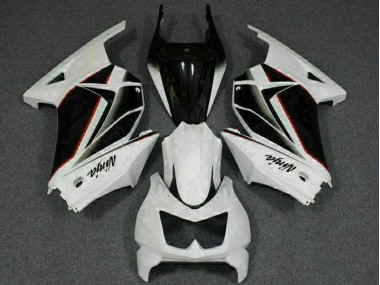 Blanc Noir Ninja Carénages EX250 08-12