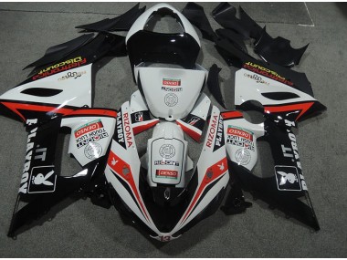 Blanc Noir Rizoma Playboy Carénages ZX6R 05-06