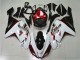 Blanc Noir Rouge Carénage ZX6R 07-08 Blanc Noir Rouge Carénage ZX6R 07-08