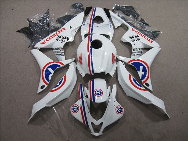 Blanc R Carénage CBR 600 RR 07-08 Blanc R Carénage CBR 600 RR 07-08