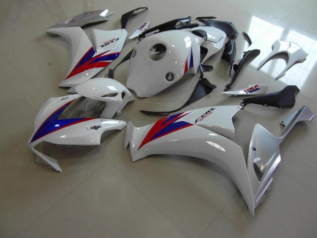 Blanc Rouge Bleu HRC Carénage CBR 1000 RR 12-16 Blanc Rouge Bleu HRC Carénage CBR 1000 RR 12-16