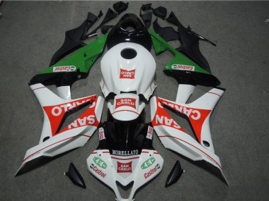 Blanc Rouge MORELLATO San Carlo Carénage CBR 600 RR 07-08