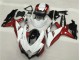 Blanc Rouge Noir Carénage GSXR 600 / 750 K8 08-10 Blanc Rouge Noir Carénage GSXR 600 / 750 K8 08-10