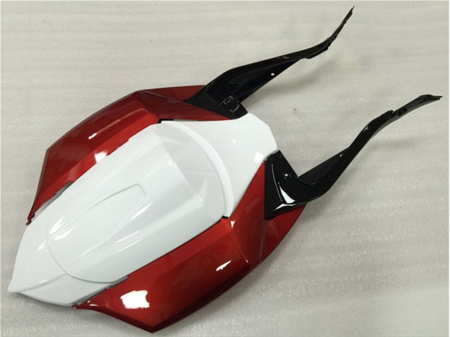 Blanc Rouge Noir Carénage GSXR 600 / 750 K8 08-10 Blanc Rouge Noir Carénage GSXR 600 / 750 K8 08-10