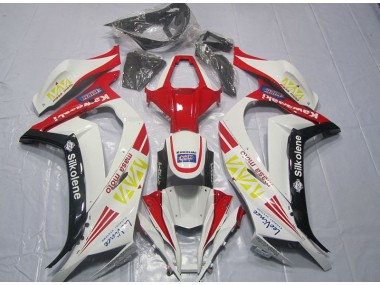 Blanc Rouge Silkolene Carénage ZX10R 11-15