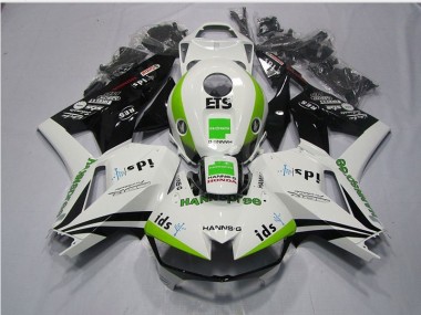 Blanc Vert Hannspree ETS Carénage CBR 600 RR 13-21