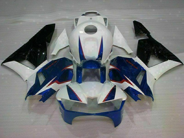 Bleu Blanc Carénage CBR 600 RR 13-21 Bleu Blanc Carénage CBR 600 RR 13-21