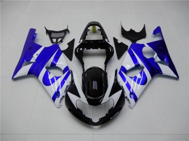 Bleu Blanc Carénage GSXR 1000 K1 00-02