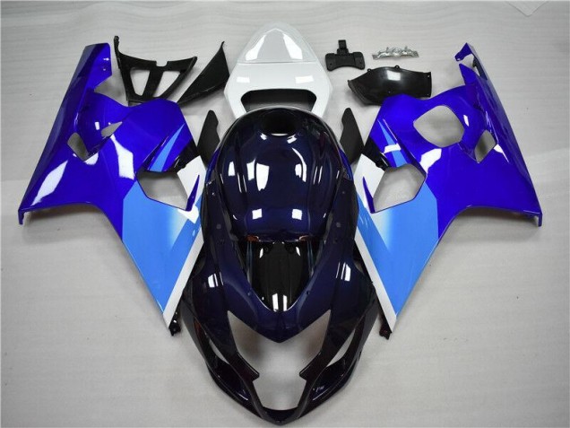 Bleu Blanc Carénage GSXR 600 / 750 K4 04-05 Bleu Blanc Carénage GSXR 600 / 750 K4 04-05