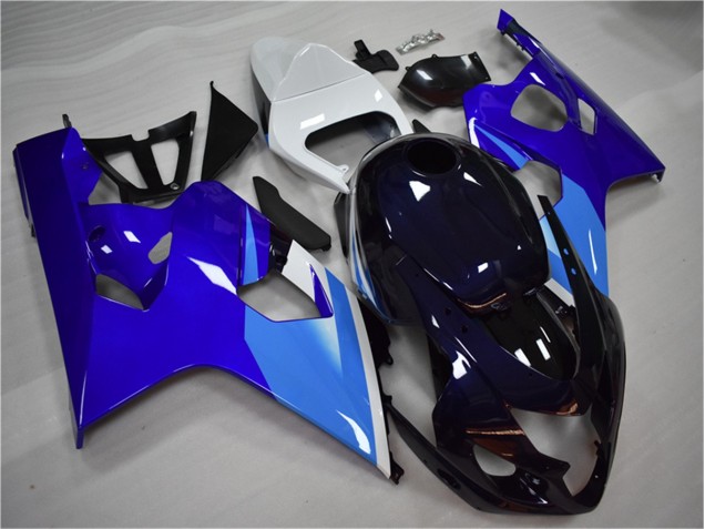 Bleu Blanc Carénage GSXR 600 / 750 K4 04-05 Bleu Blanc Carénage GSXR 600 / 750 K4 04-05