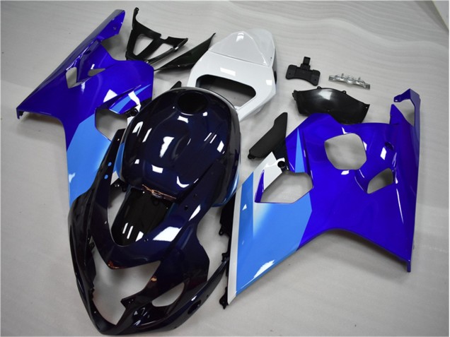 Bleu Blanc Carénage GSXR 600 / 750 K4 04-05 Bleu Blanc Carénage GSXR 600 / 750 K4 04-05