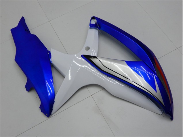 Bleu Blanc Carénage GSXR 600 / 750 K8 08-10 Bleu Blanc Carénage GSXR 600 / 750 K8 08-10