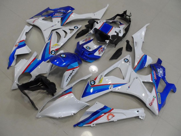 Bleu Blanc Carénage S1000RR 09-14 Bleu Blanc Carénage S1000RR 09-14