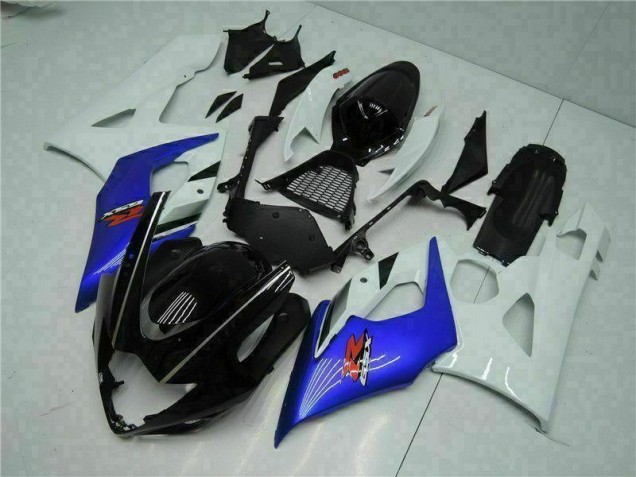 Bleu Blanc Carénages GSXR 1000 K5 05-06 Bleu Blanc Carénages GSXR 1000 K5 05-06