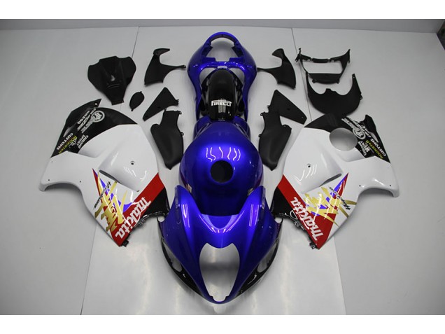 Bleu Blanc Carénages GSXR 1300 Hayabusa 96-07 Bleu Blanc Carénages GSXR 1300 Hayabusa 96-07