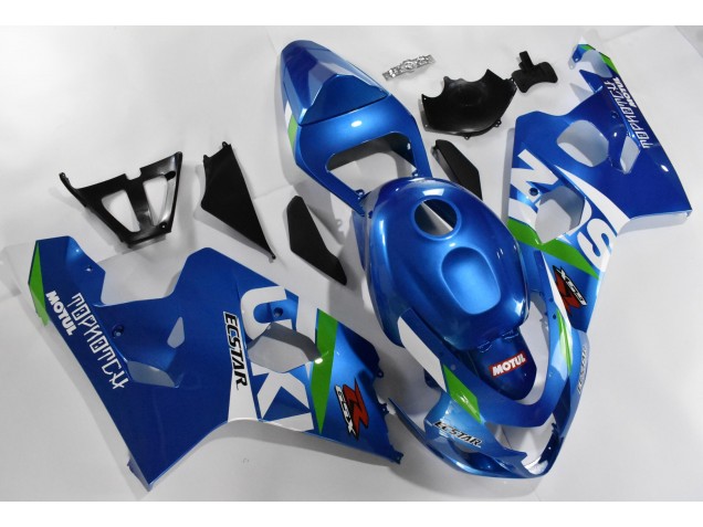 Bleu Blanc Carénages GSXR 600 / 750 K4 04-05 Bleu Blanc Carénages GSXR 600 / 750 K4 04-05