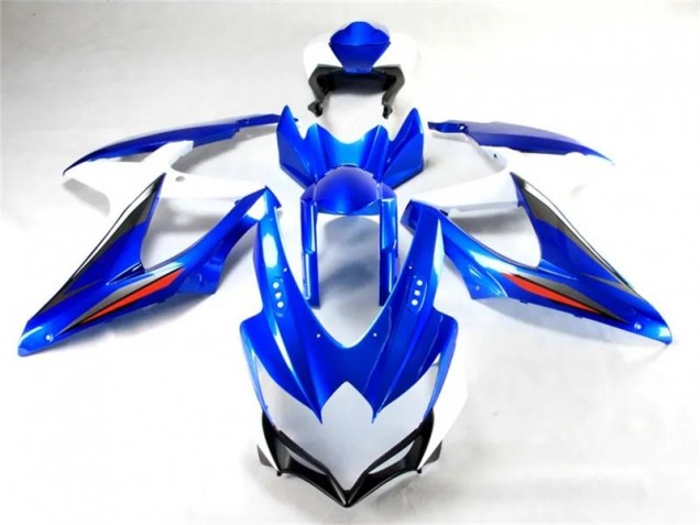 Bleu Blanc Carénages GSXR 600 / 750 K8 08-10 Bleu Blanc Carénages GSXR 600 / 750 K8 08-10