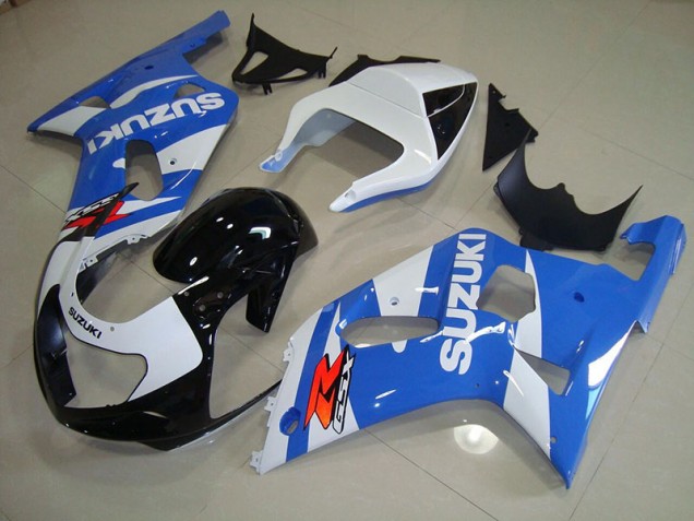 Bleu Blanc Carrosserie GSXR 750 K1 K2 K3 01-03 Bleu Blanc Carrosserie GSXR 750 K1 K2 K3 01-03