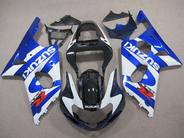 Bleu Blanc Décalque Carénage GSXR 1000 K1 00-02 Bleu Blanc Décalque Carénage GSXR 1000 K1 00-02