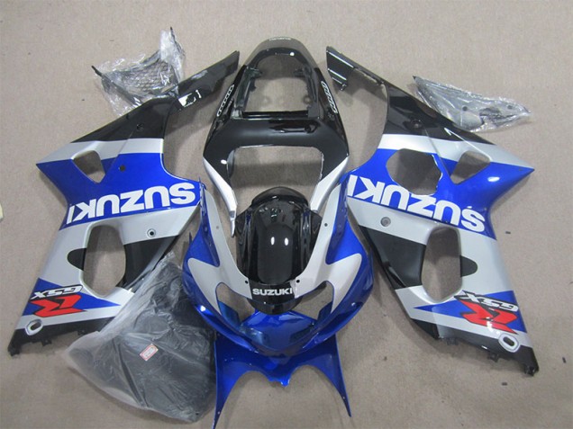 Bleu Blanc Décalque Carénages GSXR 1000 K1 00-02 Bleu Blanc Décalque Carénages GSXR 1000 K1 00-02
