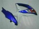 Bleu Blanc Kit Carénages Complet GSXR 600 / 750 K8 08-10 Bleu Blanc Kit Carénages Complet GSXR 600 / 750 K8 08-10