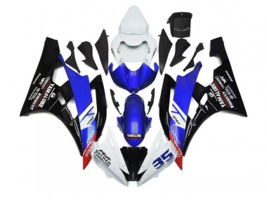 Bleu Blanc Kit Carénages Complet R6 06-07