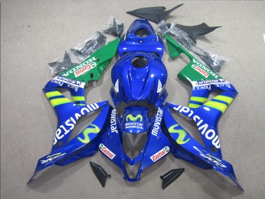 Bleu Blanc Movistar Carénage CBR 600 RR 07-08