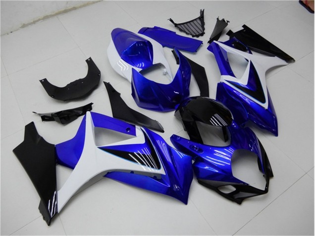 Bleu Blanc Noir Carénage GSXR 1000 K7 07-08 Bleu Blanc Noir Carénage GSXR 1000 K7 07-08